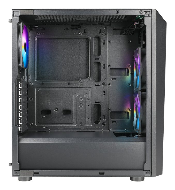 Azza Sentinel 203a-01b Miditower Black 3xargb Lã¼fter