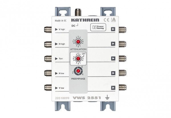 EAN 4021121522864 - Kathrein VWS 2551 conmutador múltiple para satélite 1 Entradas 4 Salidas imagen 1