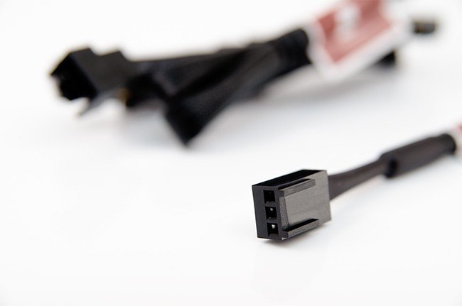 Noctua Na-Sec2 - Juego De 3 Cables De Extension Para Ventiladores De 3 Pines