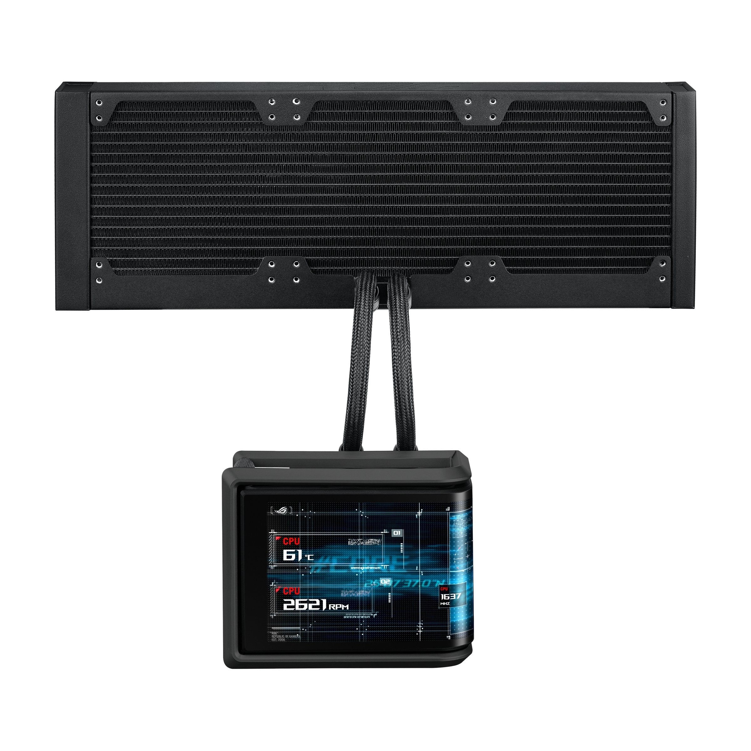 EAN 4711387850657 - ASUS ROG Ryuo IV SLC 360 ARGB Procesador Sistema de refrigeración líquida todo en uno 12 cm Negro imagen 14