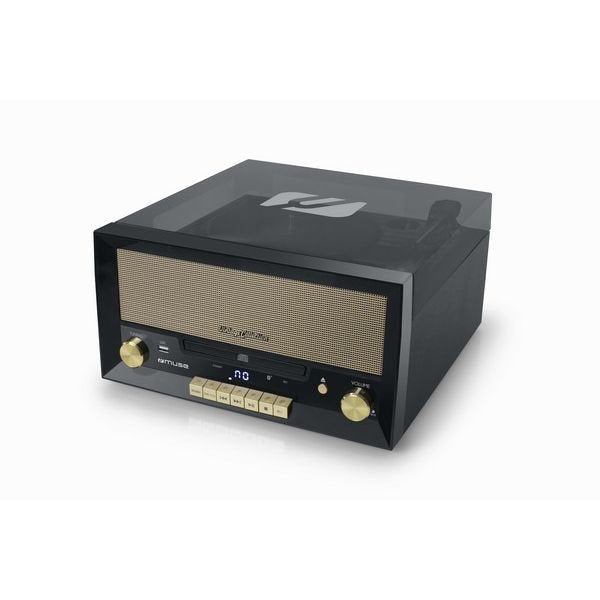 Muse Lector De Vinilo Mt-110 B Cd Bt Radio Encoder