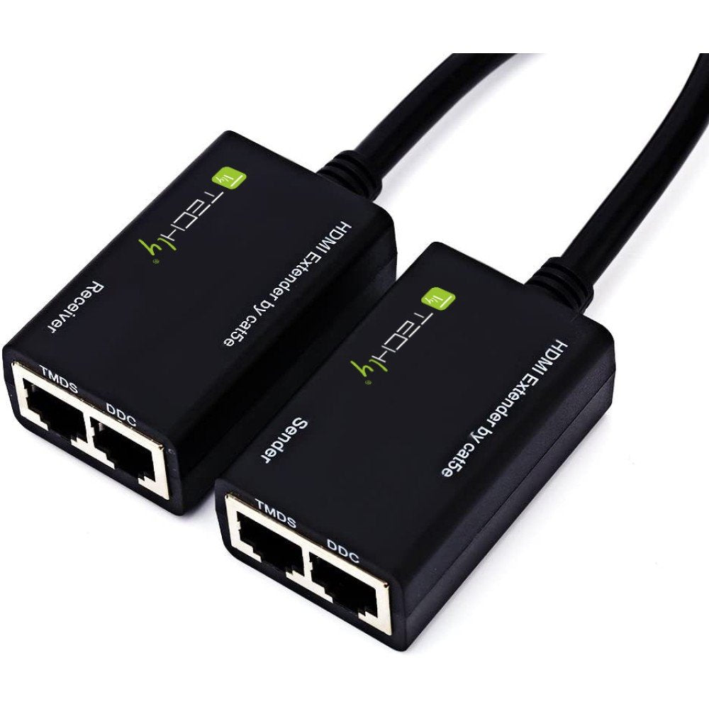 Techly Hdmi Extender By Cat.5e/6 Cable, Up To 30m