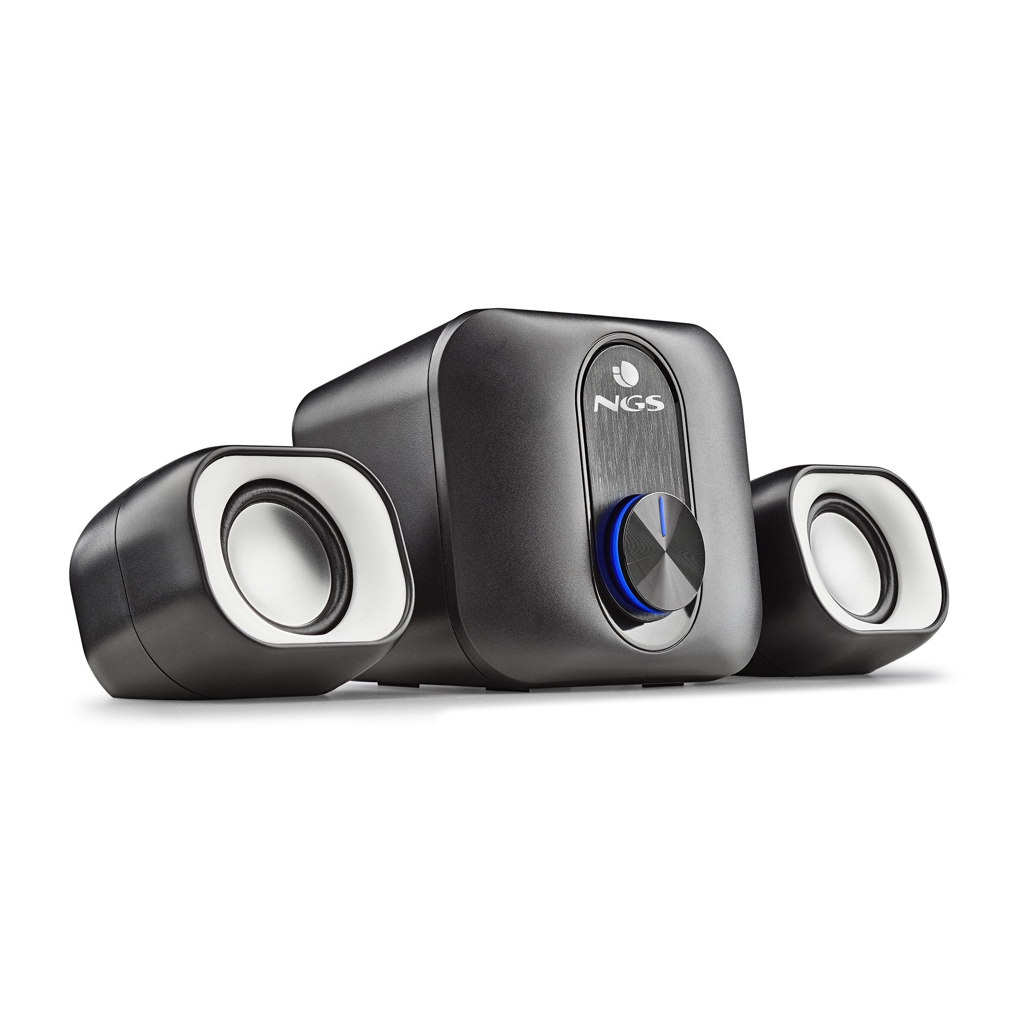 EAN 8435430620801 - NGS COMET 2.1 conjunto de altavoces 11 W Universal Negro, Blanco 2.1 canales De 2 vías 3 W imagen 4