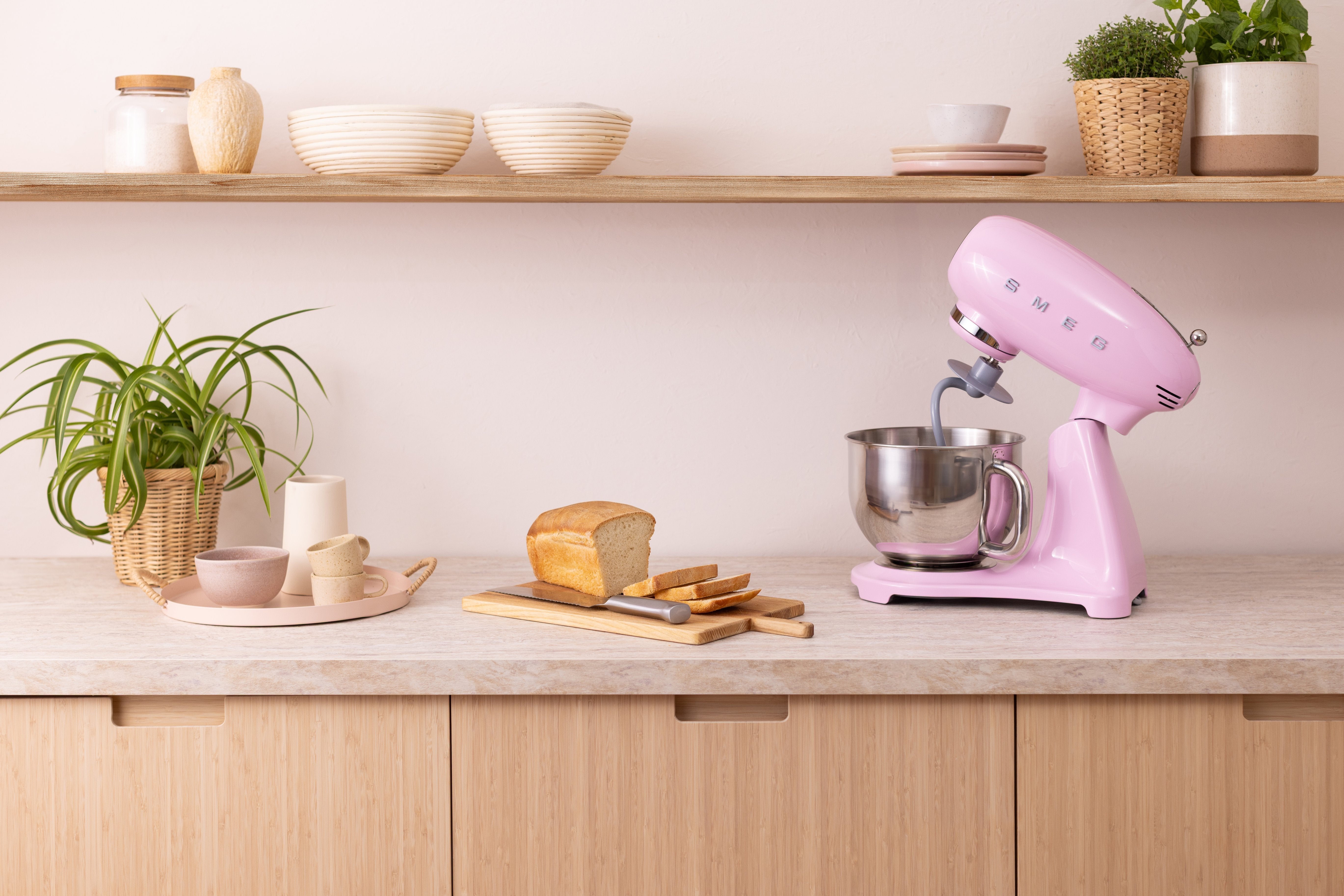 Smeg Kitchen Robot 50´Style Pink Smf05pkeu