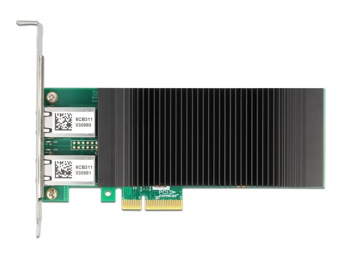 Pci Express X4 Netzwerkkarte Gigabit Lan 2 X Rj45 Mit Poe+ I350