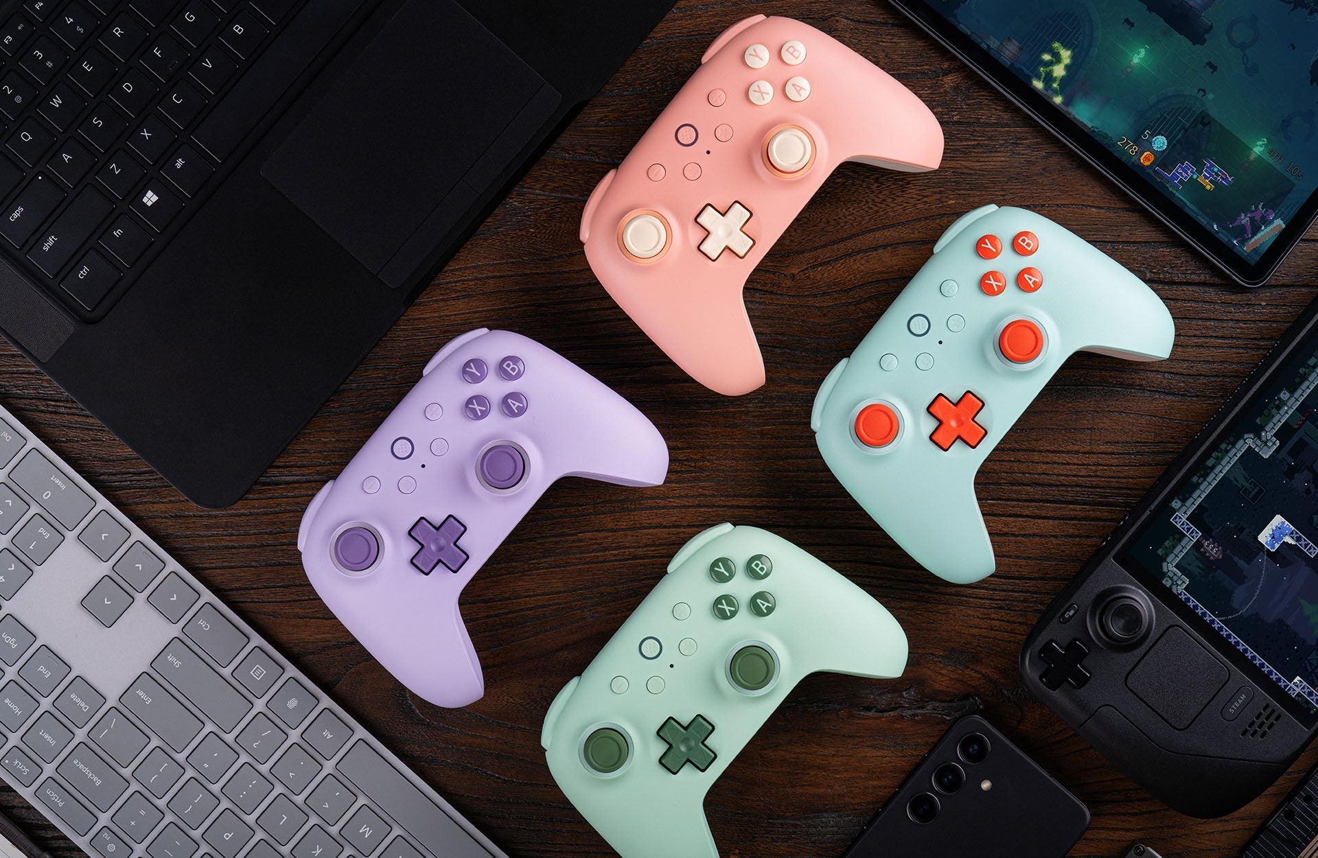EAN 6922621506102 - 8Bitdo Ultimate 2C Durazno Bluetooth/RF/USB Gamepad Android, PC imagen 21