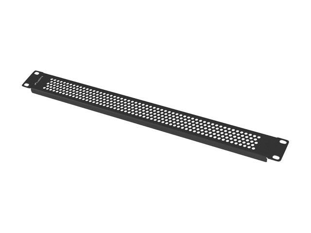 Lanberg Zaslepka Do Szaf 19" 1u Perforowana Czarna
