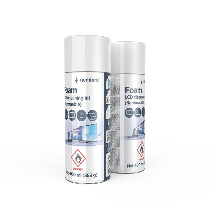 EAN 8716309129800 - Gembird CK-LCD-08 limpiador general 400 ml Espuma imagen 1