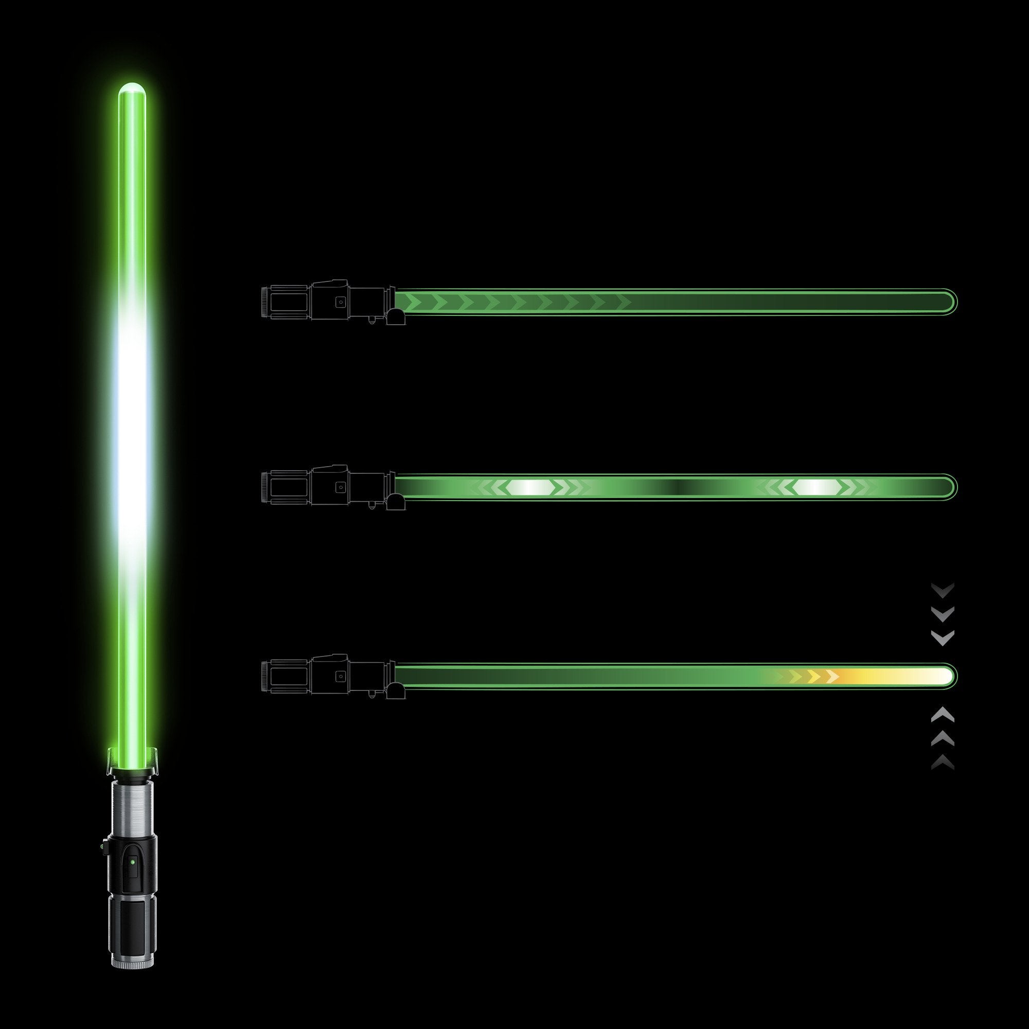 EAN 5010996197276 - Star Wars The Black Series Force FX Elite Yoda Lightsaber imagen 30