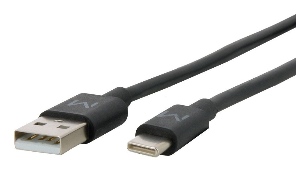 Mobilis Energia Cable - Usb A Usb C - 1m - Negro