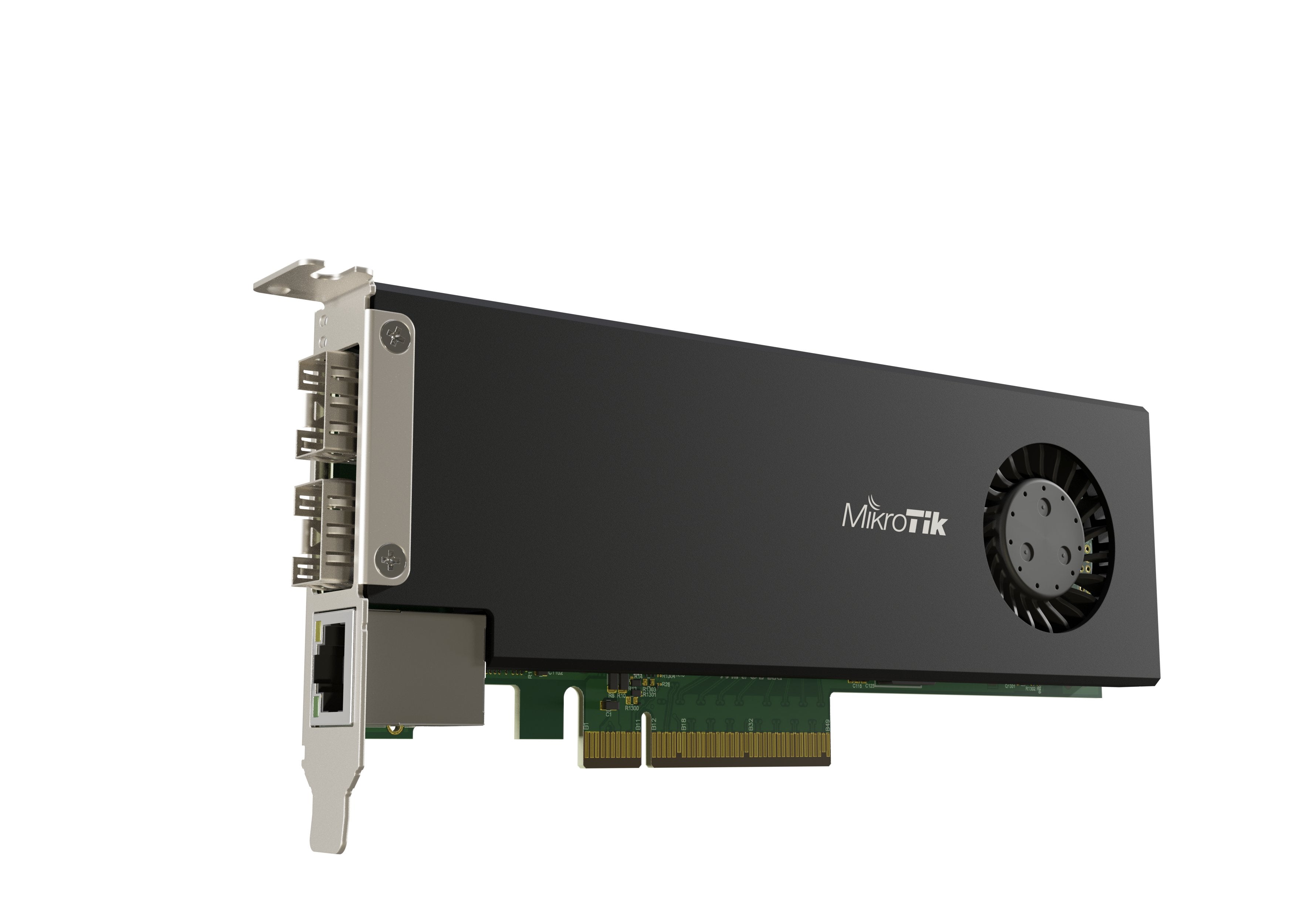 Mikrotik Ccr2004-1g-2xs-Pcie Cloud Core Router En Formato Pcie, Para ConexiÓ N Directa A Servidores