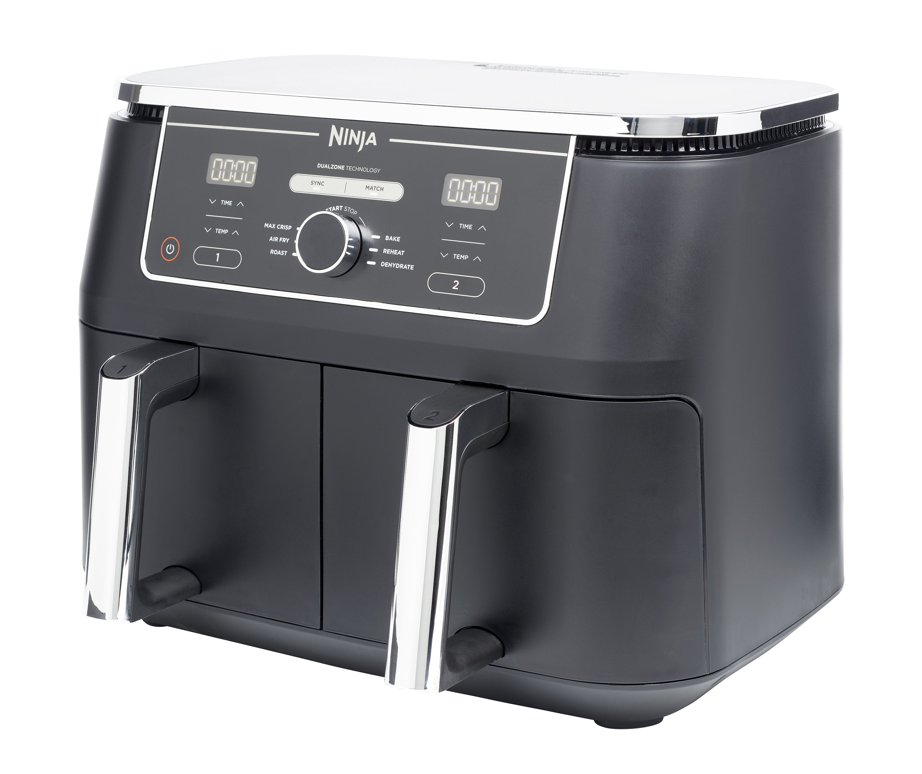 EAN 0622356245272 - Ninja AF400EU freidora Doble 9,5 L Independiente 2470 W Freidora de aire caliente Negro imagen 2