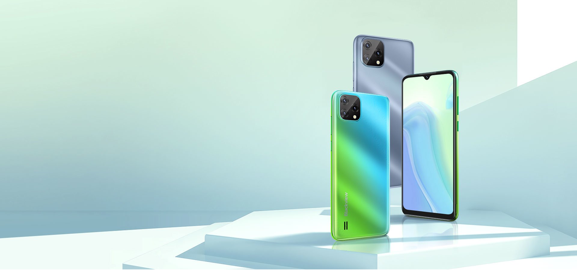 EAN 6931548308270 - Blackview A55 16,6 cm (6.53") SIM doble Android 11 4G MicroUSB 3 GB 16 GB 4780 mAh Negro imagen 2