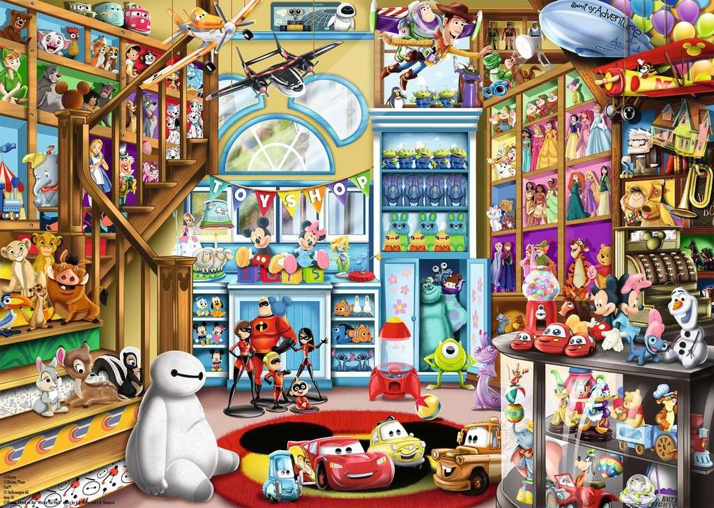 Ravensburger Puzzle Disney - Im Spielzeugladen (1000 Teile) 12000527