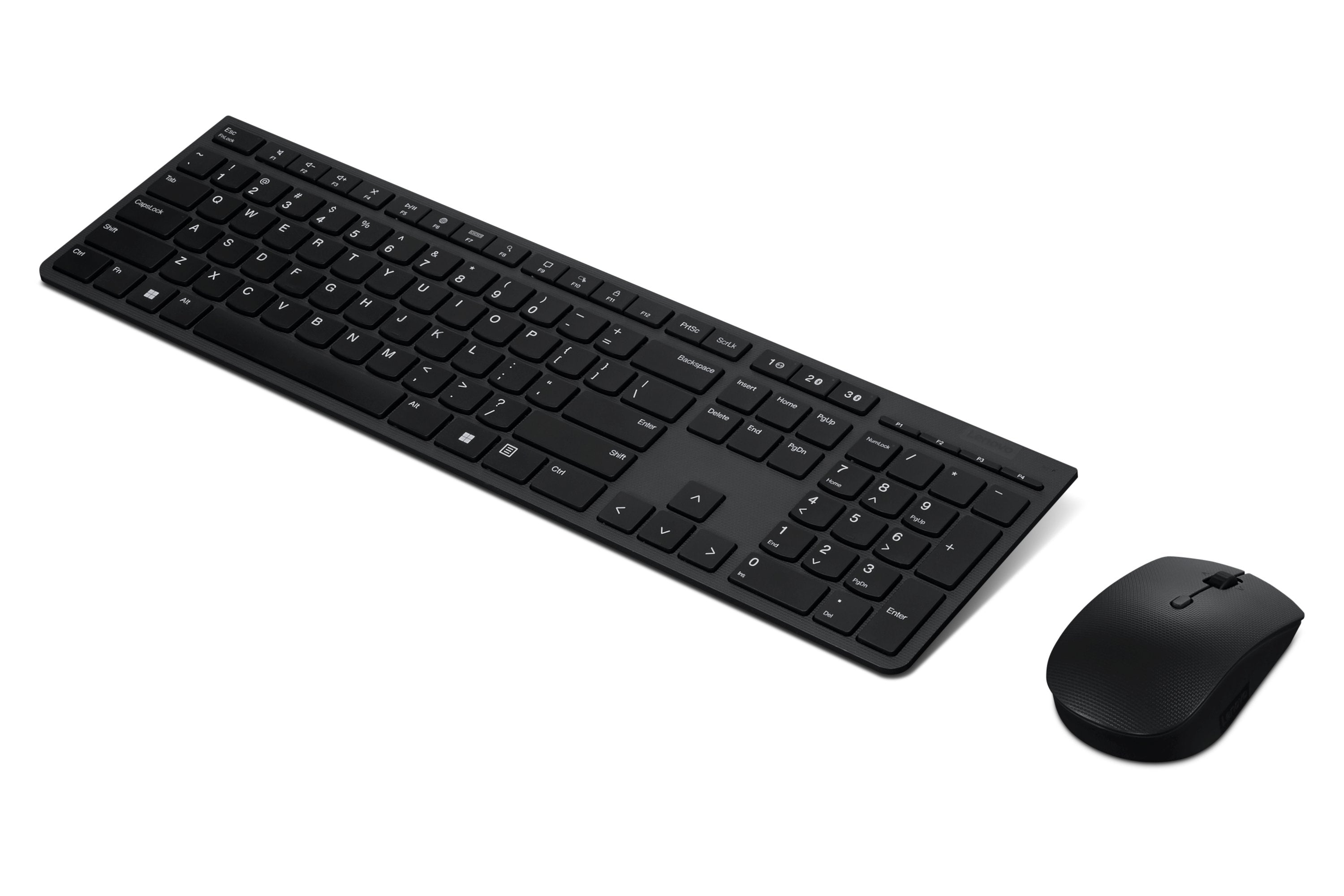 EAN 0195892062448 - Lenovo 4X31K03931 teclado Ratón incluido RF Wireless + Bluetooth Inglés de EE. UU. Negro imagen 4
