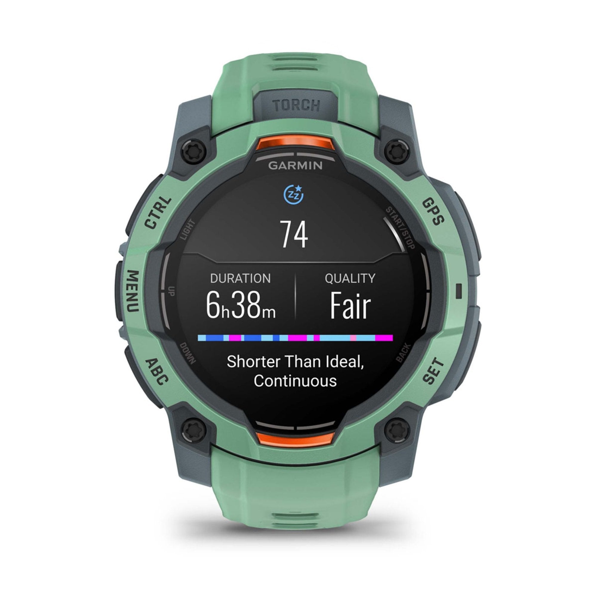 Garmin Instinct 3 Amoled 45mm Verde Con Correa Verde - Reloj Inteligente Con Gps