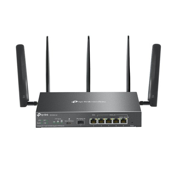 EAN 4895252500714 - TP-Link Omada ER706W-4G router inalámbrico Gigabit Ethernet Doble banda (2,4 GHz / 5 GHz) Negro imagen 1