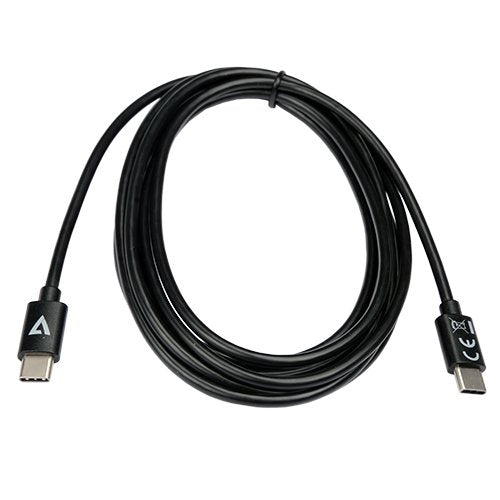 EAN 0662919111910 - V7 V7USB2C-2M cable USB USB 2.0 USB C Negro imagen 4