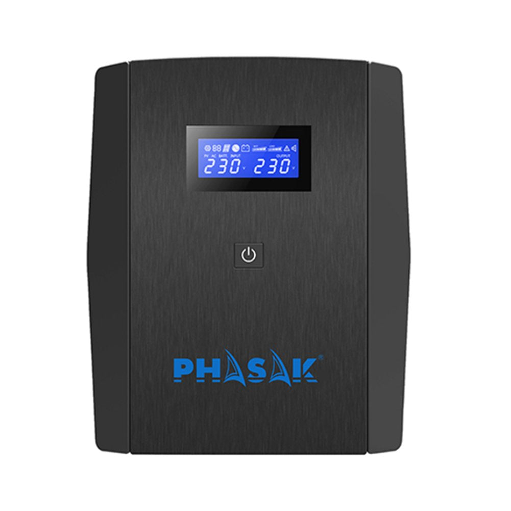 EAN 5605922007240 - Phasak Sirius sistema de alimentación ininterrumpida (UPS) Línea interactiva 1,26 kVA 720 W 4 salidas AC imagen 6