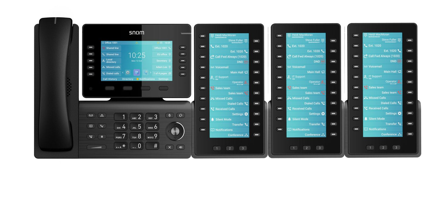 Snom D8c Tastenerweiterung