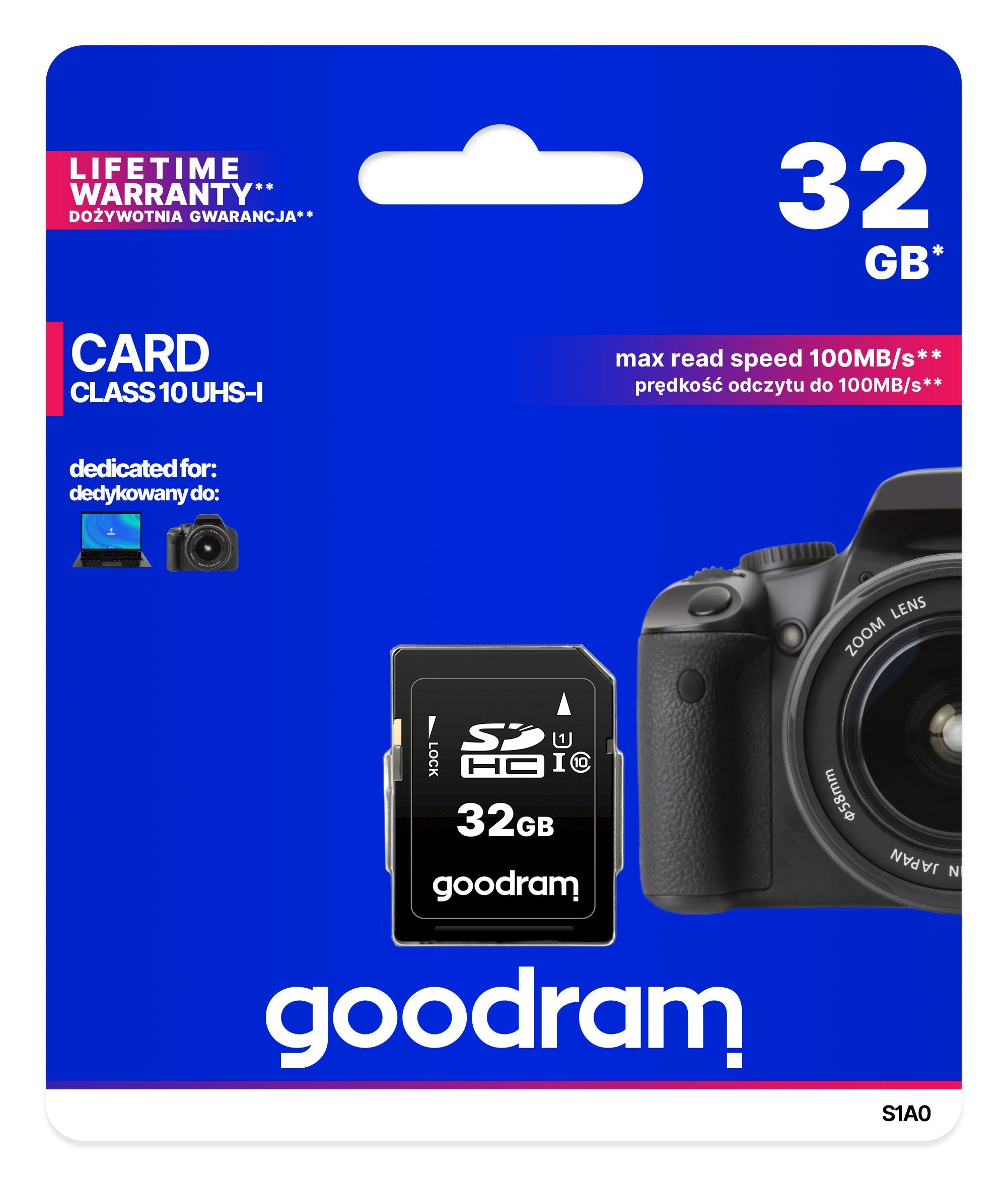 EAN 5908267930212 - Goodram S1A0 32 GB SDHC UHS-I Clase 10 imagen 3