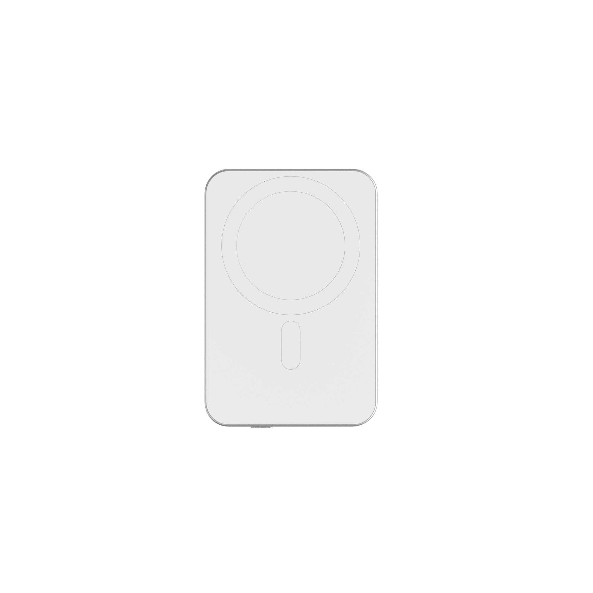 Nevox Powerbank Magnetic 5.000mah 15w Magsafe Silber