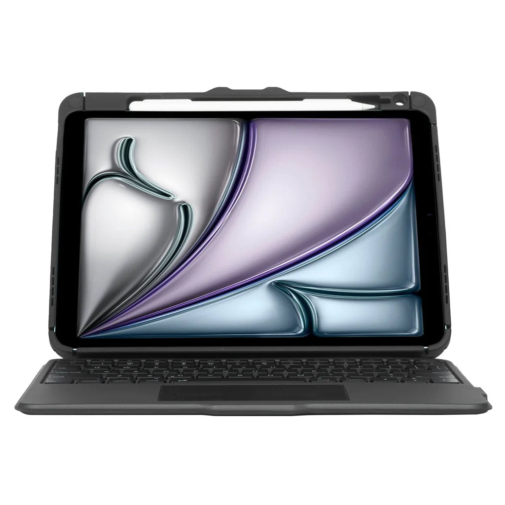 Targus Versavu Caja De Teclado Y Folio (Caja Del Teclado) Con Panel Táctil Retroiluminación Inalámbrico Bluetooth 5.0 Qwerty Reino Unido Negro