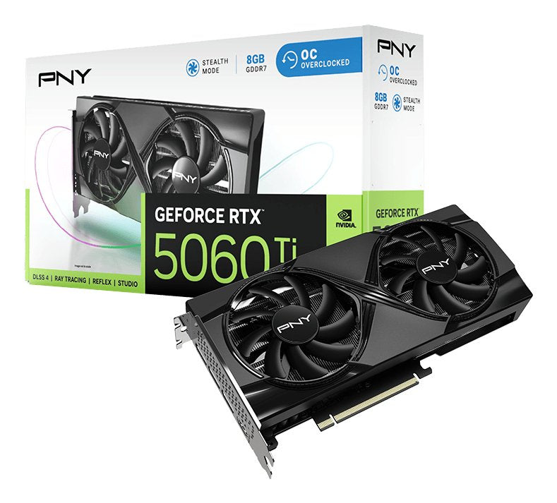 Tarjeta Grafica Pny 5060 Ti 8gb Argb Overclocked Dual Fan