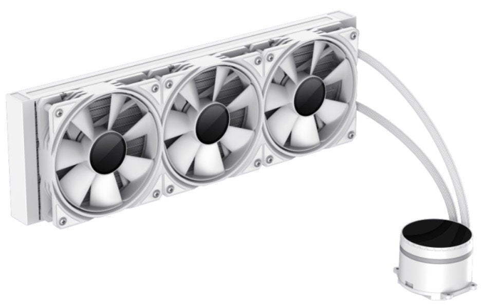Gamemax Cpu Liquid Cooler Iceburg 360 Infinity White