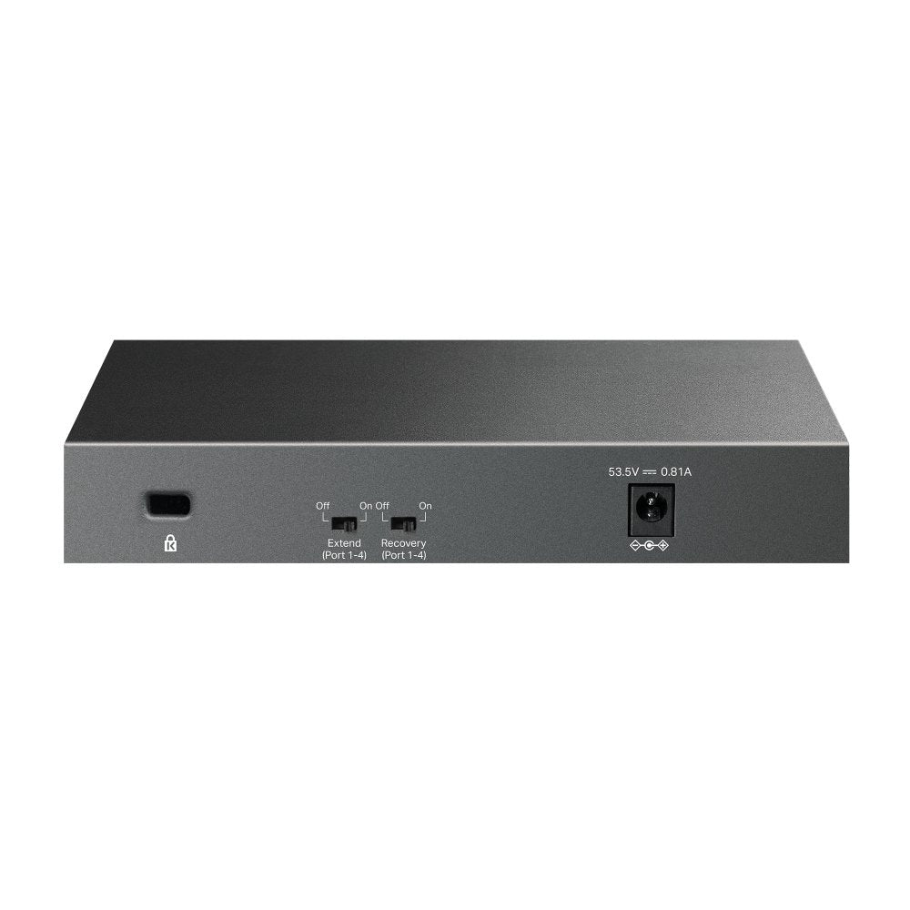 Switch No Gestionable Tp-Link Ls106lp Litewave 6p 10/100 4p Poe+ Sobremesa Carcasa Metal No Rack