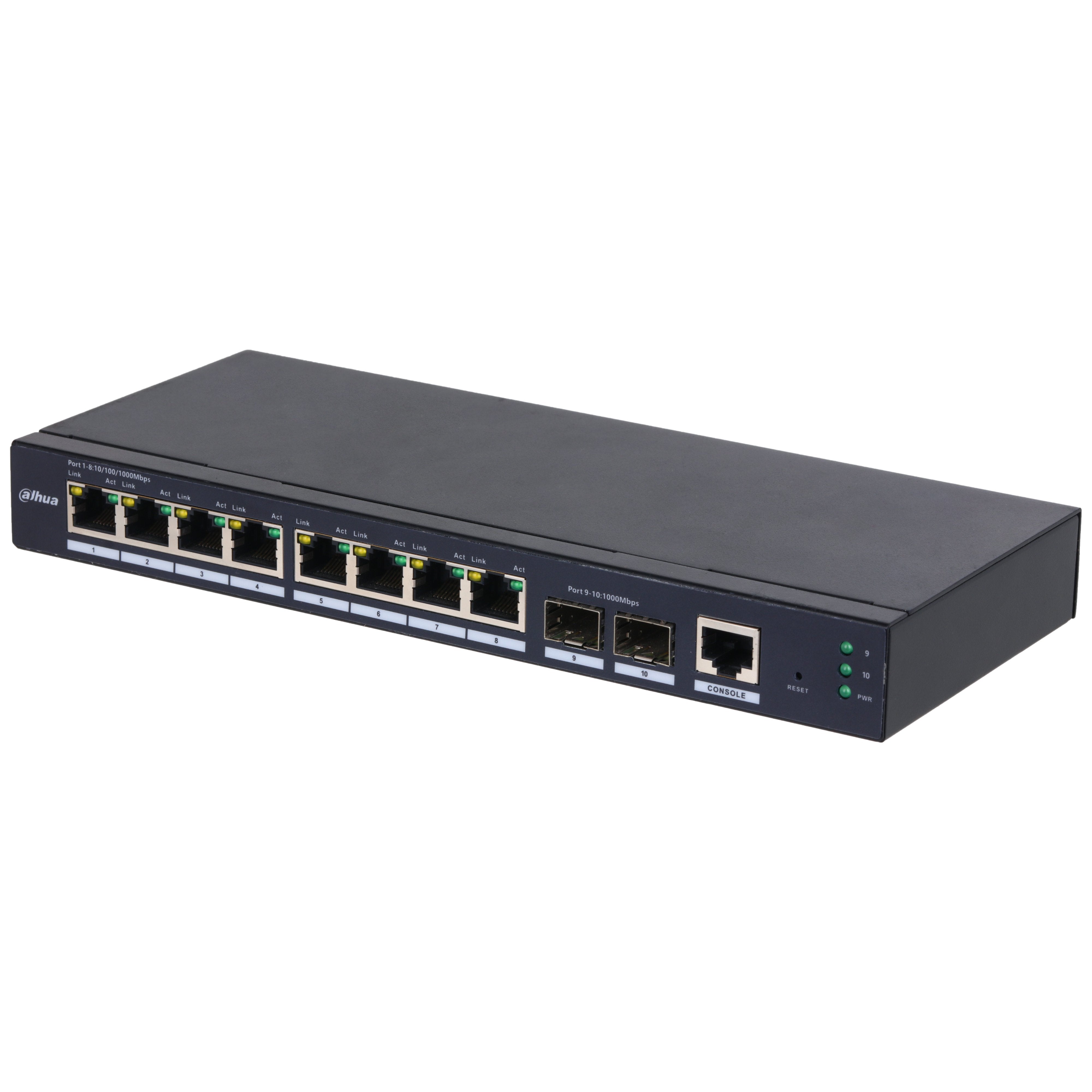 EAN 6923172597670 - Dahua Technology SG4010-2F Gestionado L2 Gigabit Ethernet (10/100/1000) Negro imagen 1