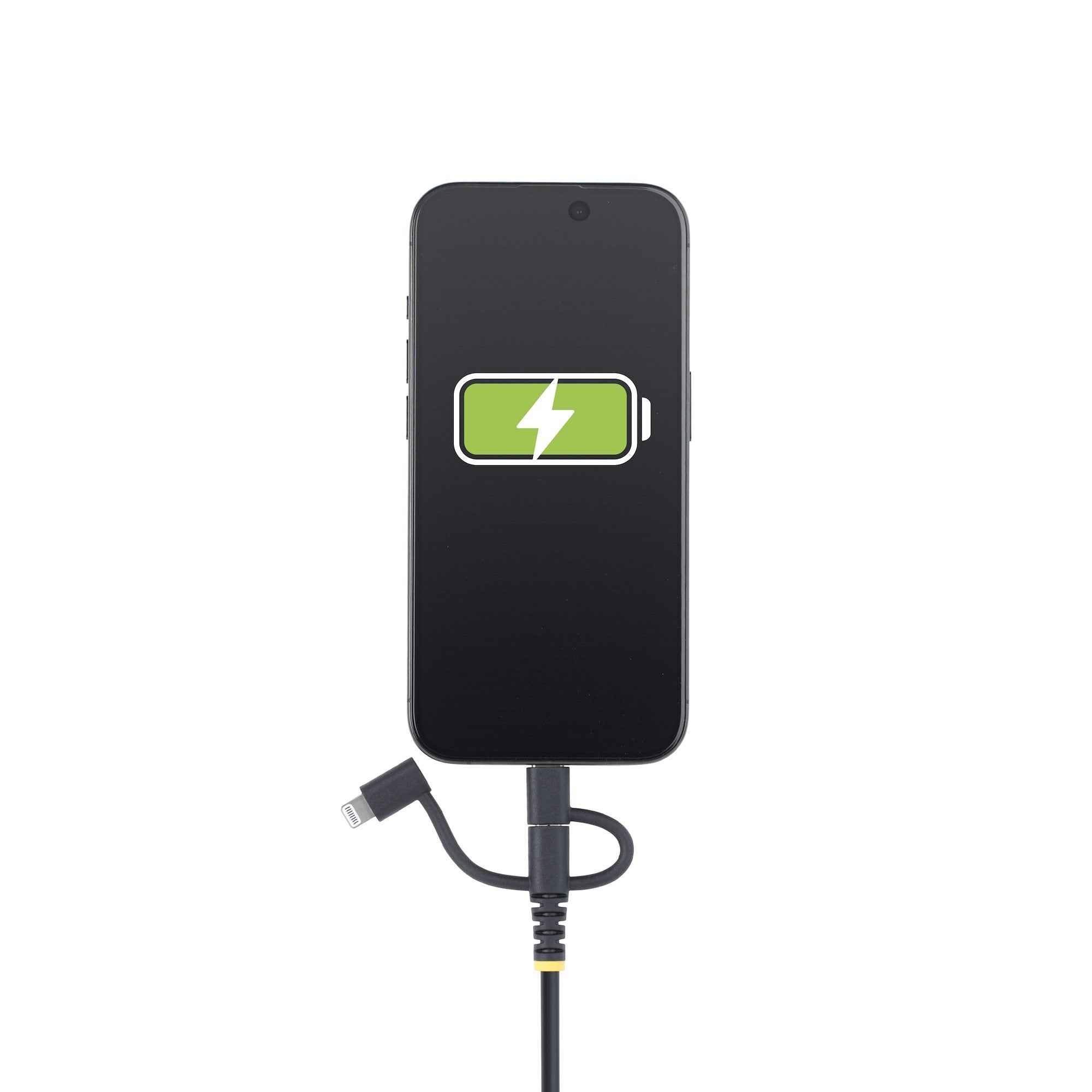 Rugged Usb Multi Charging Cablecabl Usb To Lightning/Micro-Usb/Type-