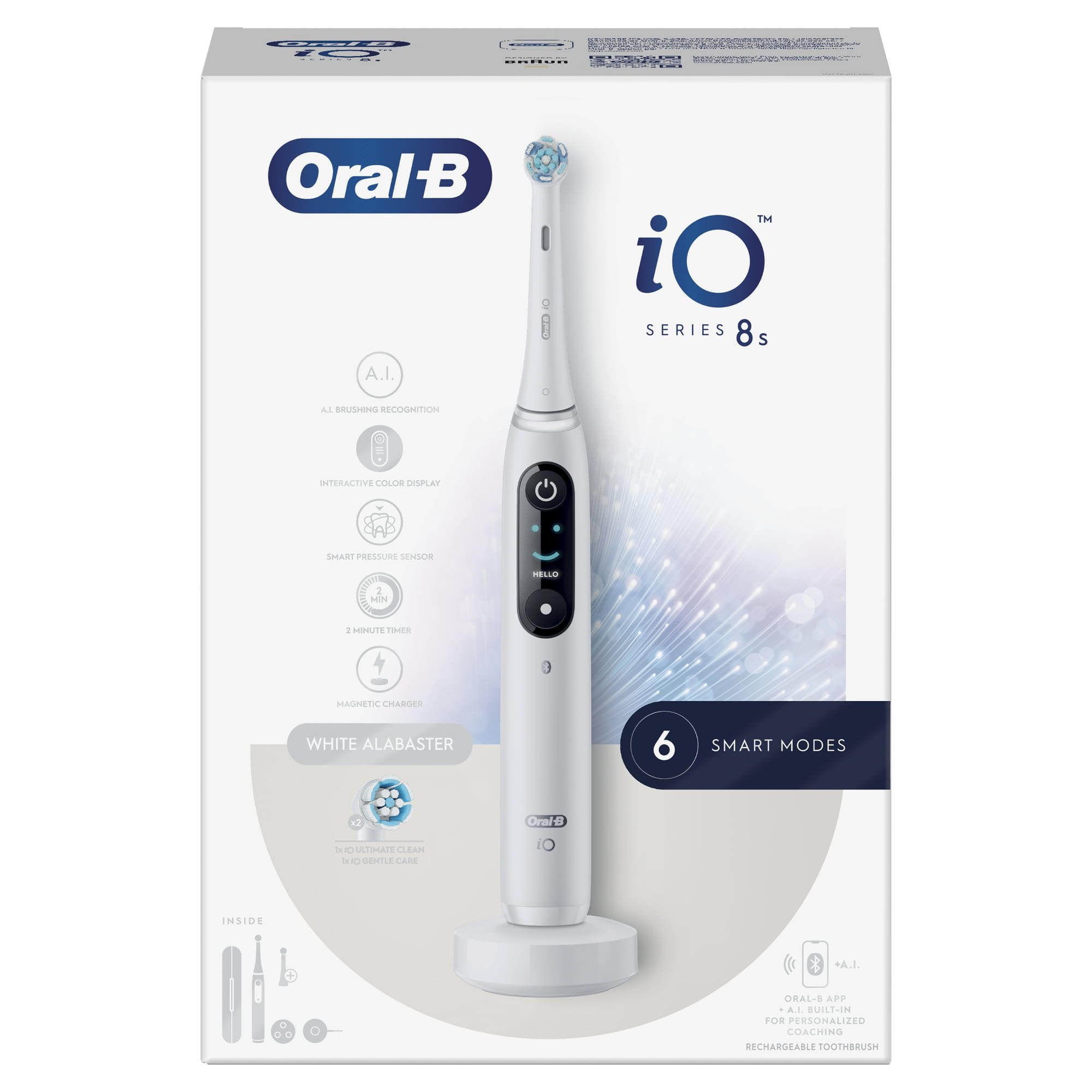 Oral-B Io Series 8s ZahnbRste Weiá