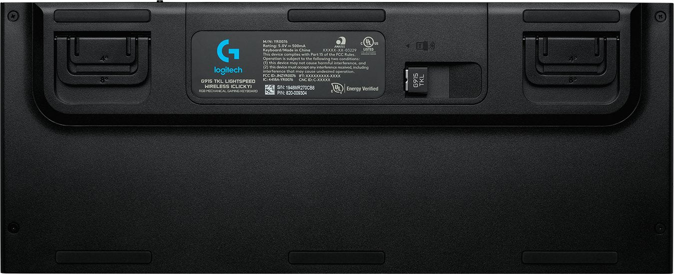 EAN 5099206088764 - Logitech G 920-009497 teclado Juego RF Wireless + Bluetooth AZERTY Francés Carbono imagen 13