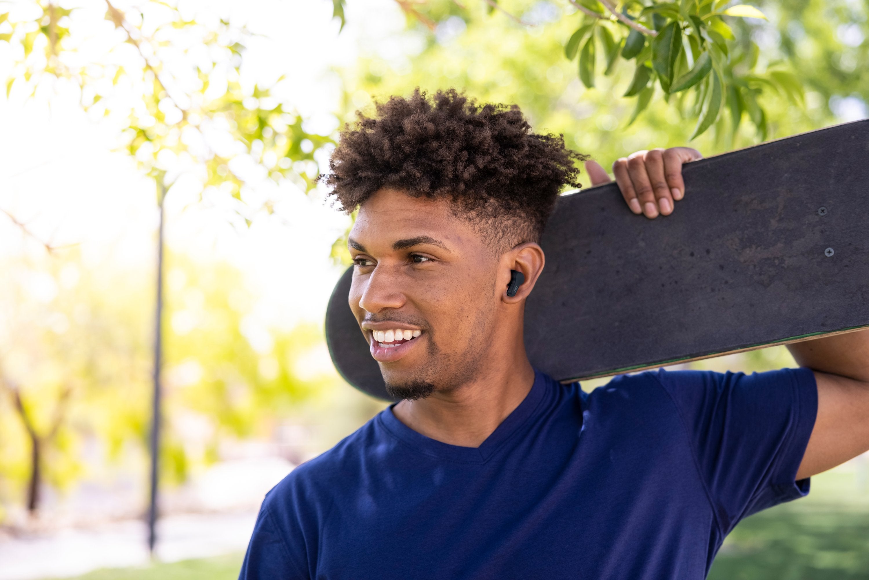 Auriculares Jvc Ha-A7t-Be Black