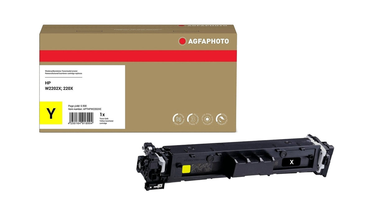 Agfa Photo Tóner Amarillo Apthpw2202xe 5500 Copias