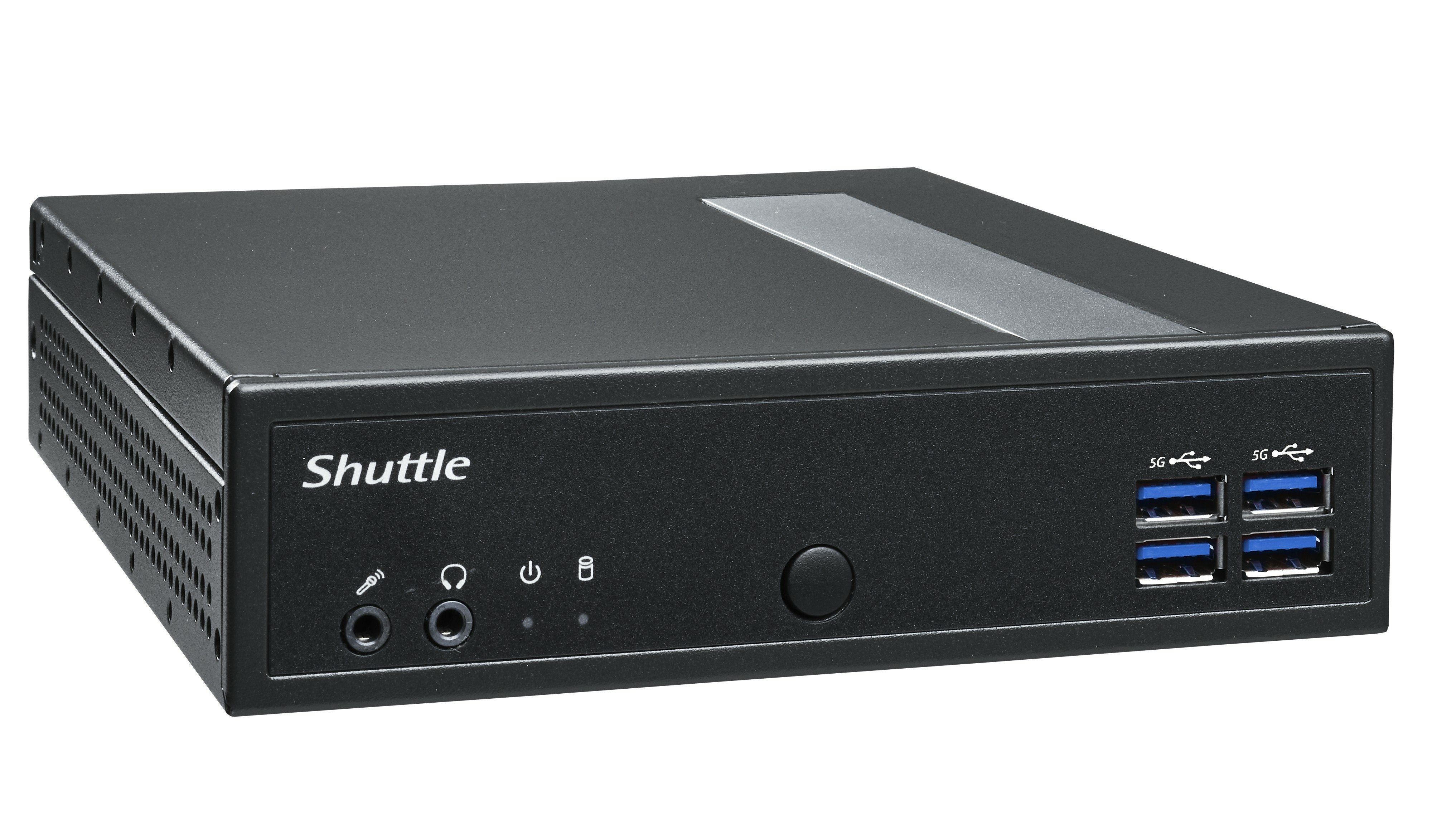 Shuttle Xpc Slim Dl40n (Negro, Ohne Betriebssystem) Dl40n