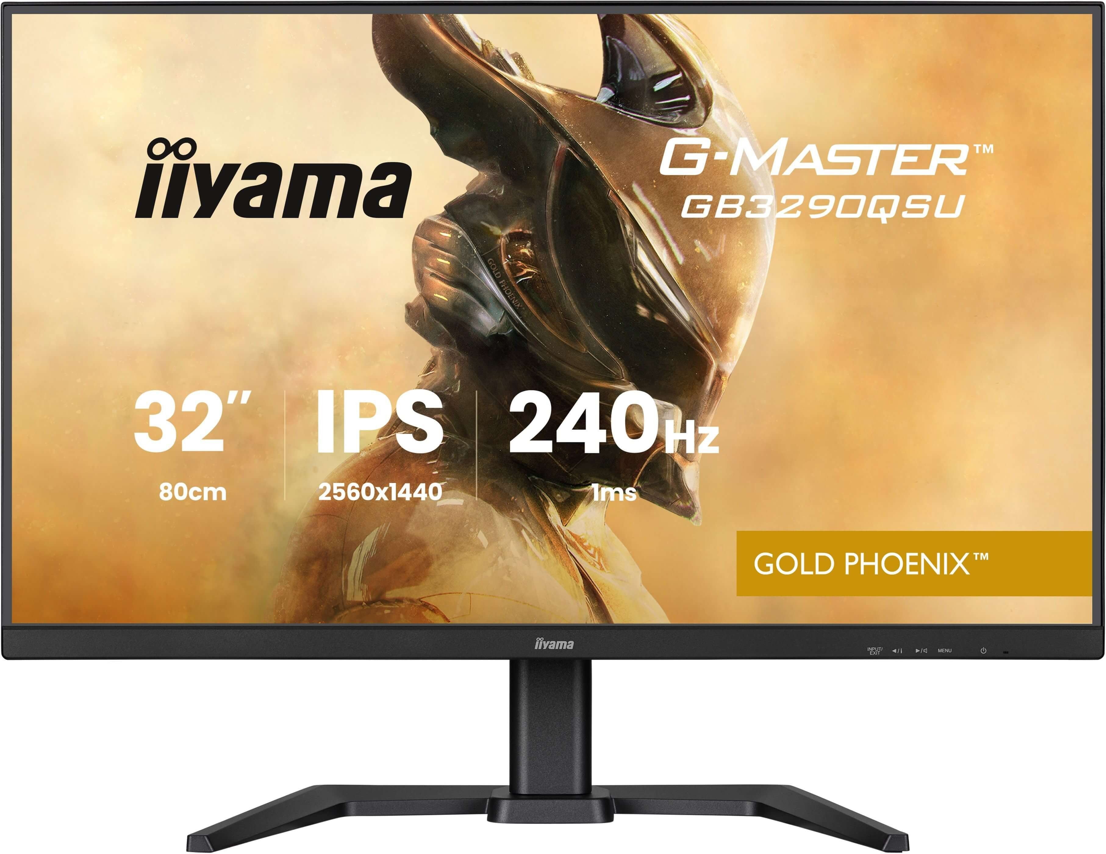 Iiyama 80.0cm 31,5" Gb3290qsu-B1 16:9 2xhdmi+Dp+2xusb-C