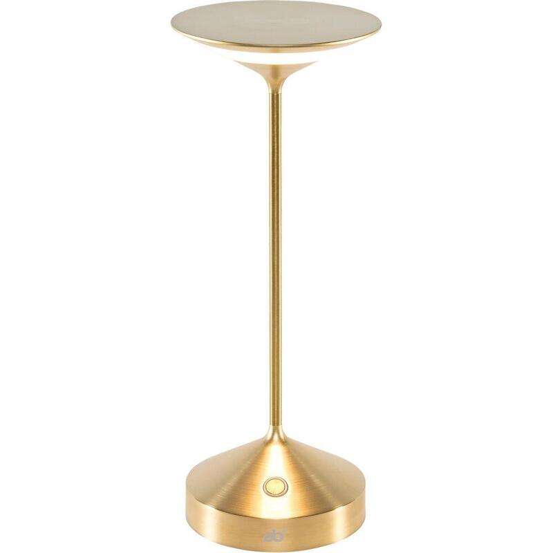 Ab+ By Abert Tempo Tragbare Tischleuchte Messing