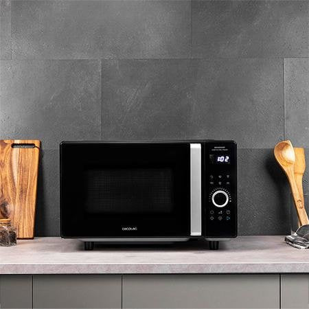 Microondas Cecotec Sin Plato Grandheat 2500 Flatbed Touch Tactil Black
