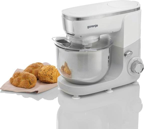 Gorenje Mmc1005w Robot De Cocina 1000 W 4,8 L Gris, Acero Inoxidable, Blanco
