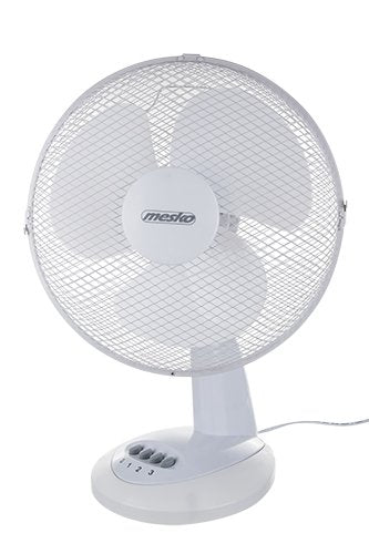 Ventilador De Sobremesa Mesko Ms 7309 Blanco