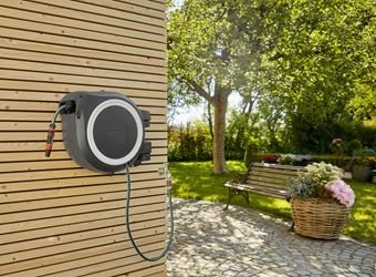 EAN 4078500052078 - Gardena RollUp Carrete de pared Automático Negro, Gris imagen 5