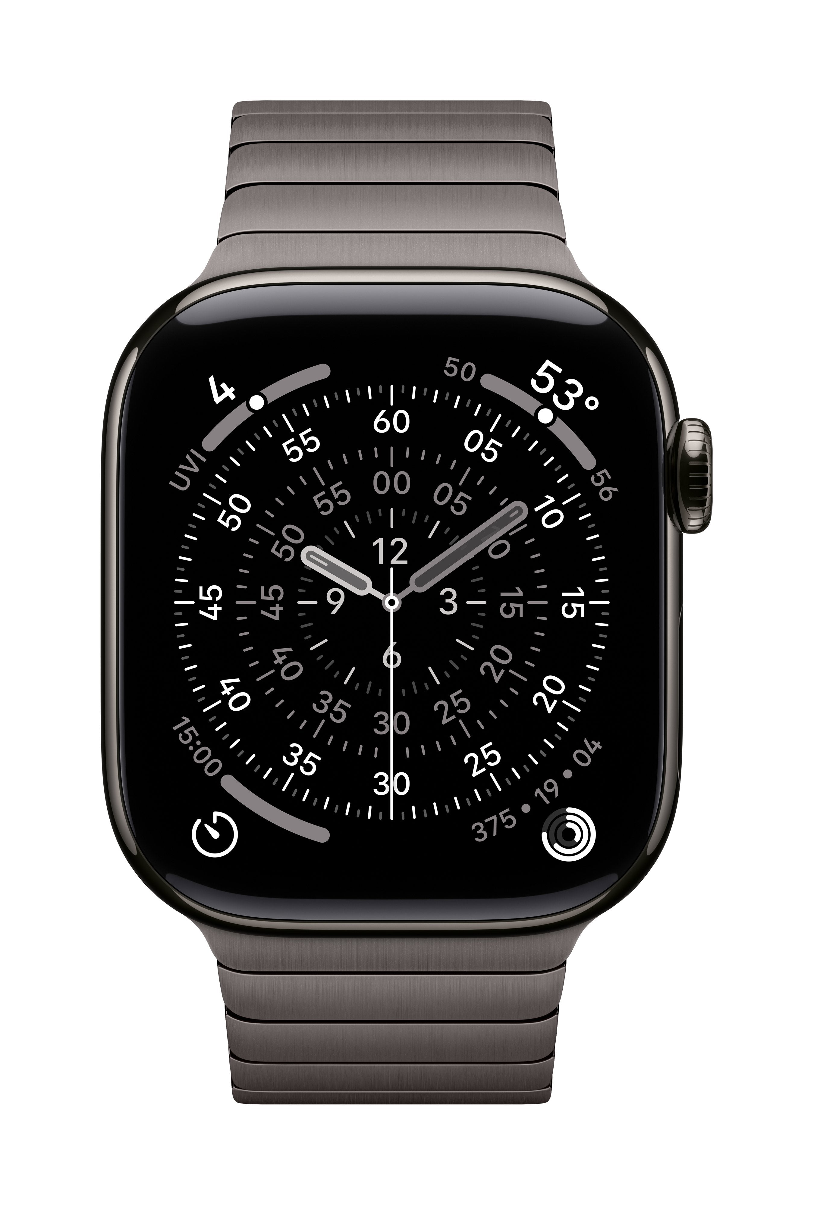 EAN 0195949658143 - Apple MXMD3ZM/A Accesorios para dispositivos vestibles inteligentes Grupo de rock Gris Acero inoxidable imagen 1