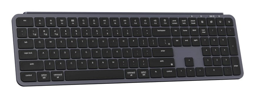 EAN 4895248876557 - Keychron B6P-K1 teclado Hogar / Oficina USB + RF Wireless + Bluetooth Gris imagen 2