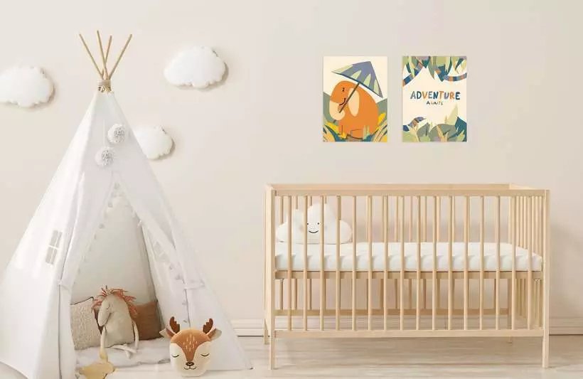 Ravensburger Creart - Set Hello Baby Safari, Cuadro 23905
