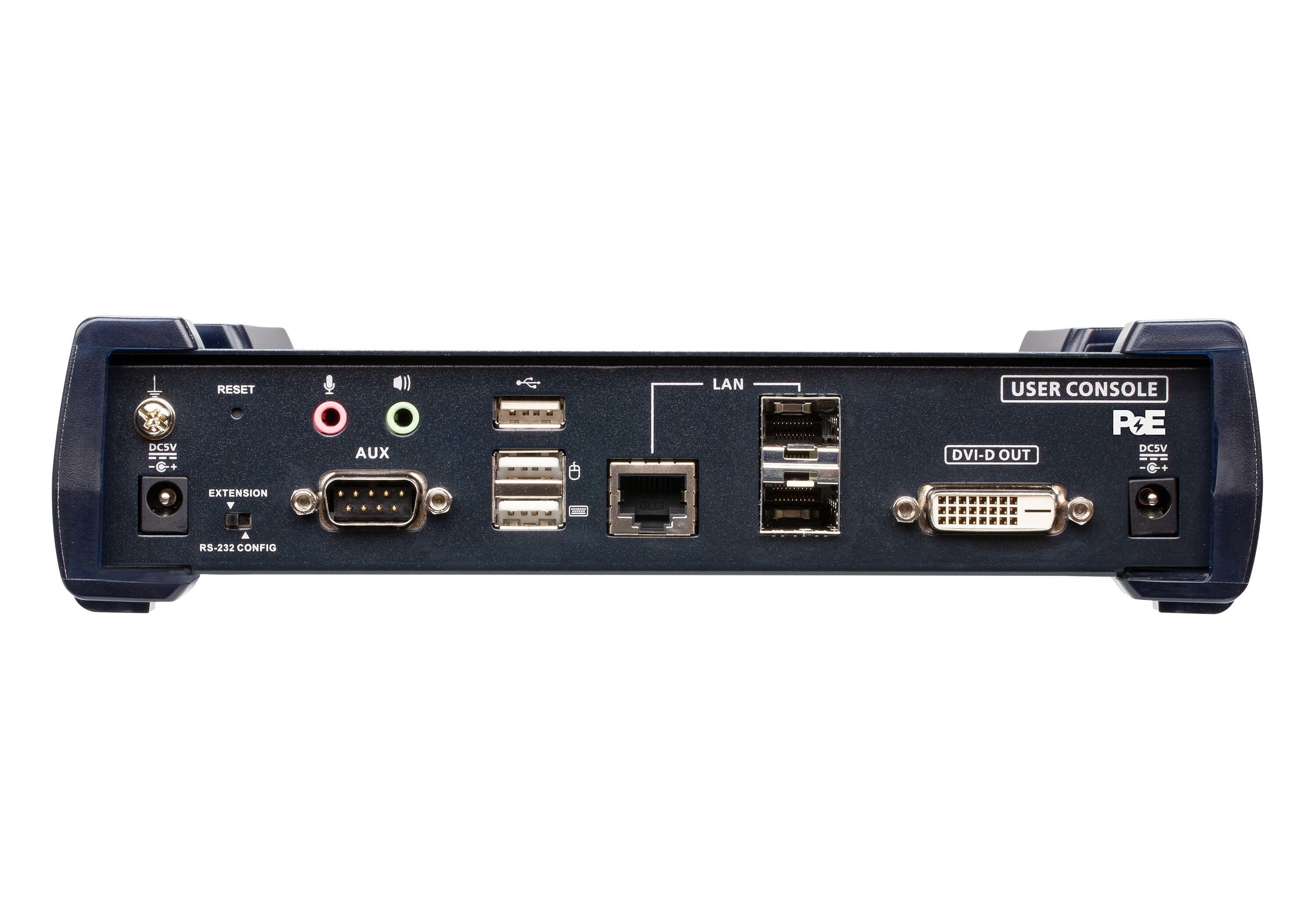 Dvi-D Dual Link Kvm Accs Over Ip Receiver