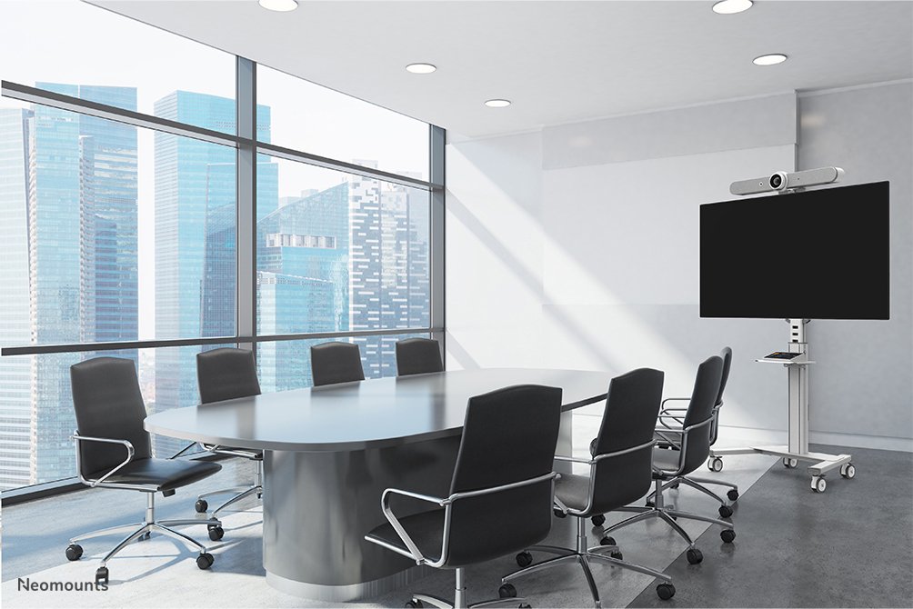 Neomounts By Newstar Select Neomounts Soporte De Suelo 37-75" 70kg Fl50s-825wh1 Blanco Neomounts