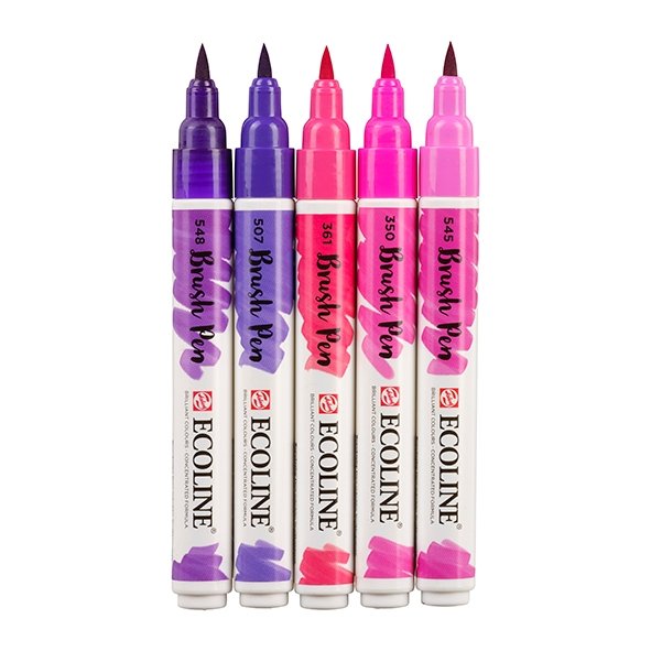EAN 8712079408206 - Talens 11509910 marcador 5 pieza(s) Rosa, Violeta imagen 2
