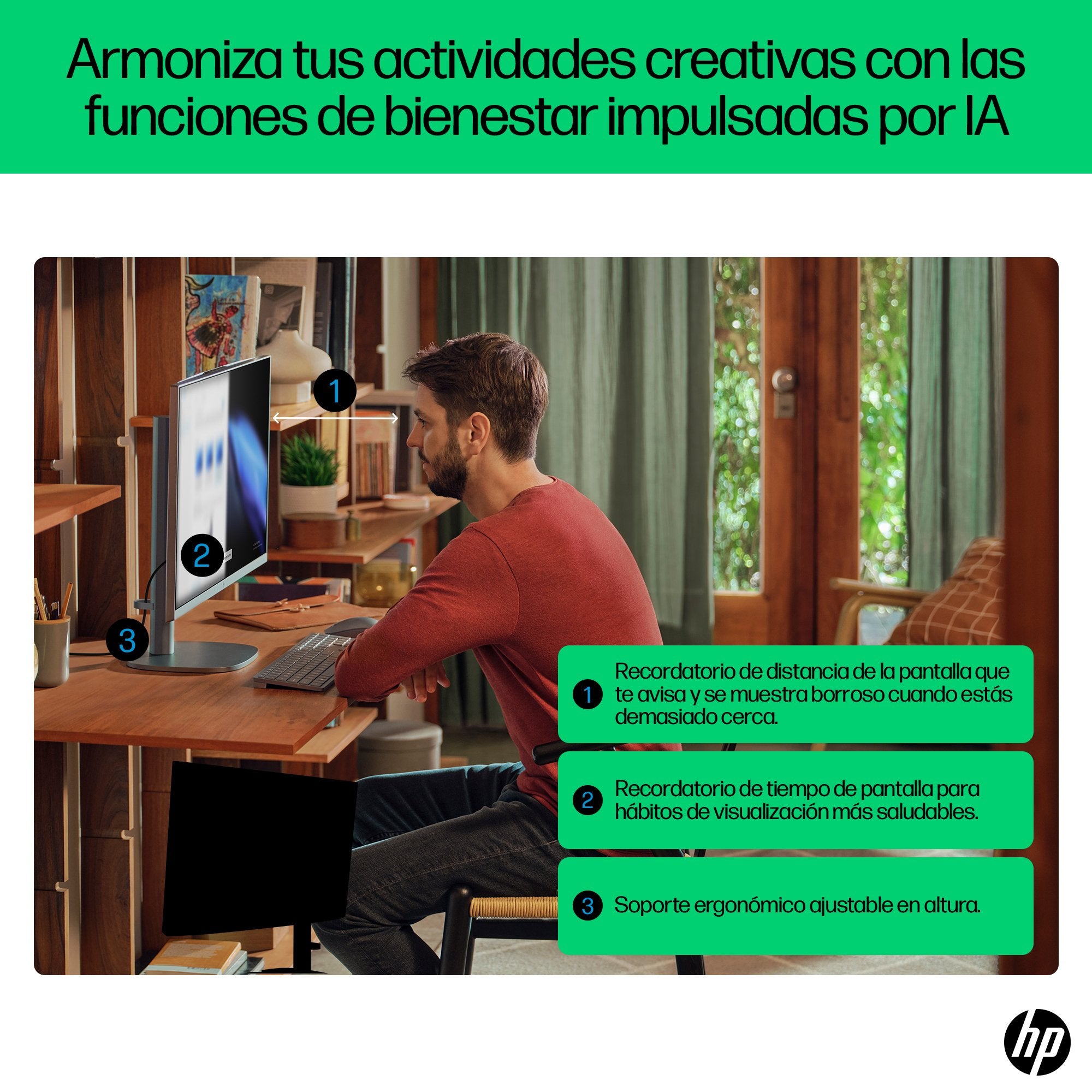 EAN 0198990175546 - HP OmniStudio X 27-cs0010ns Intel Core Ultra 5 125H 68,6 cm (27") 1920 x 1080 Pixeles PC todo en uno 32 G imagen 9